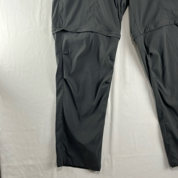 MEC Convertible Charcoal Grey Men's Hiking Pants - Picture 3 of 10